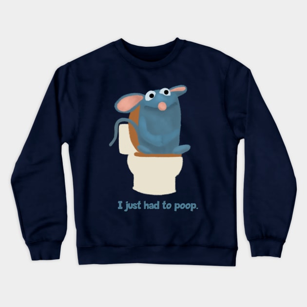 Hello! from the Small Mouse Crewneck Sweatshirt by Cat’s Carousel of Color